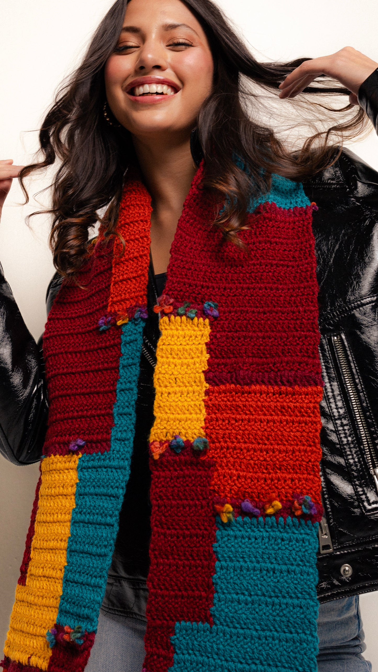 Autumn Leaves Scarf