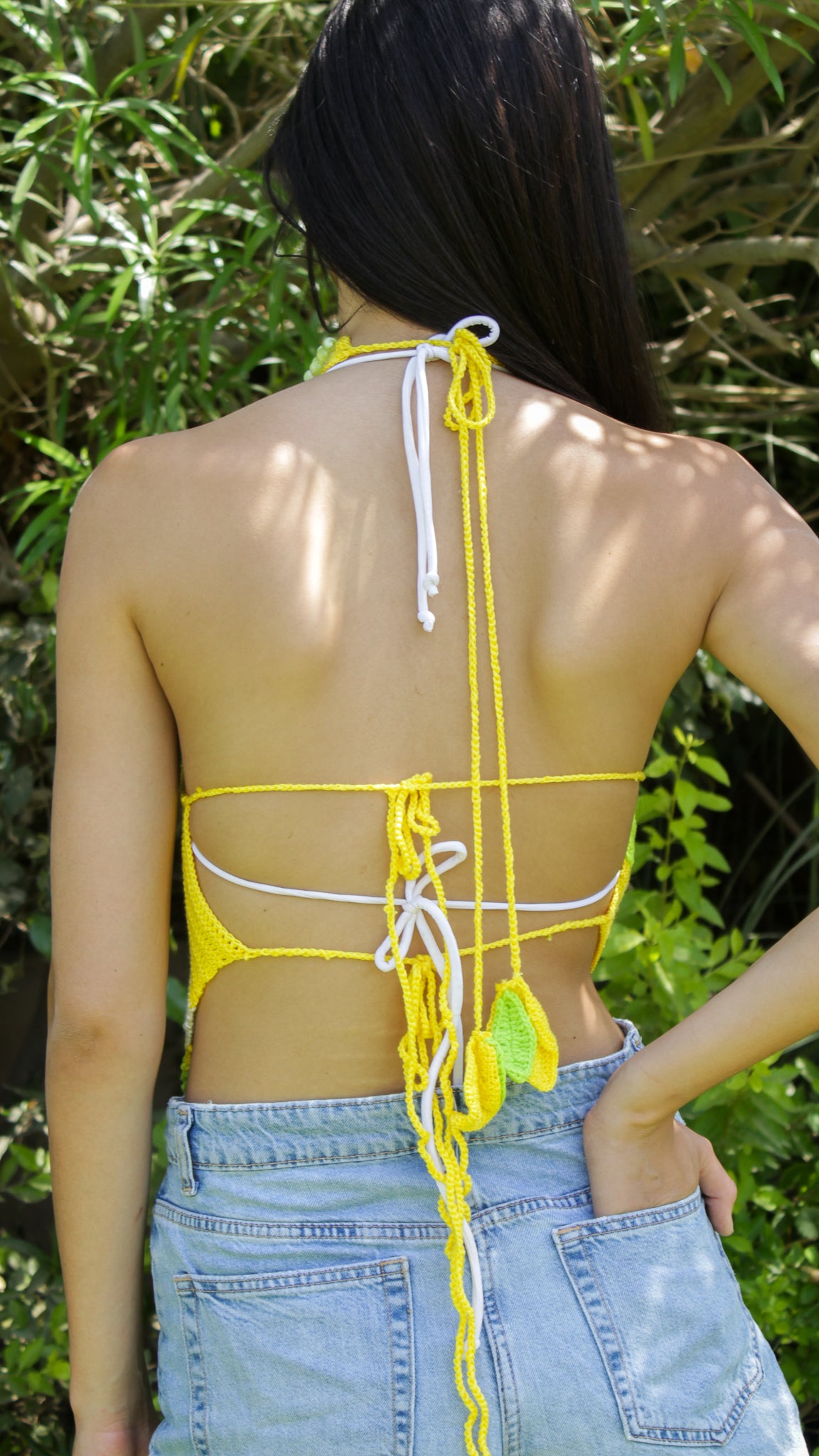 Lemon Mint Halter Top