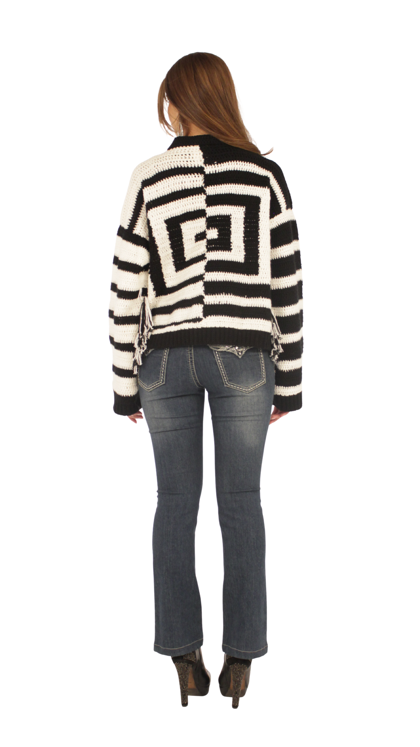 Maze Sequins Cardigan