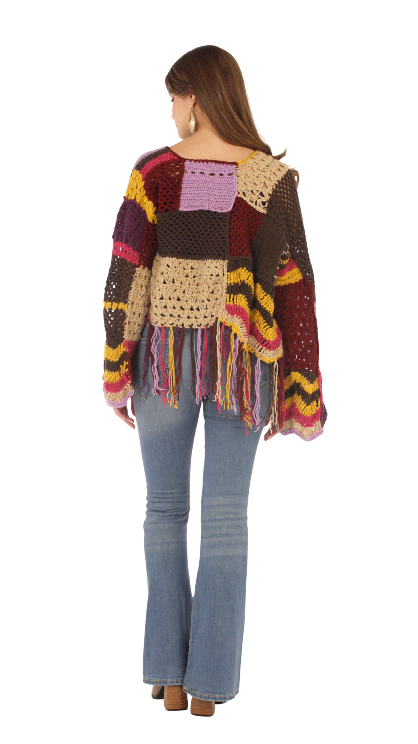 Funky Patchwork Pullover