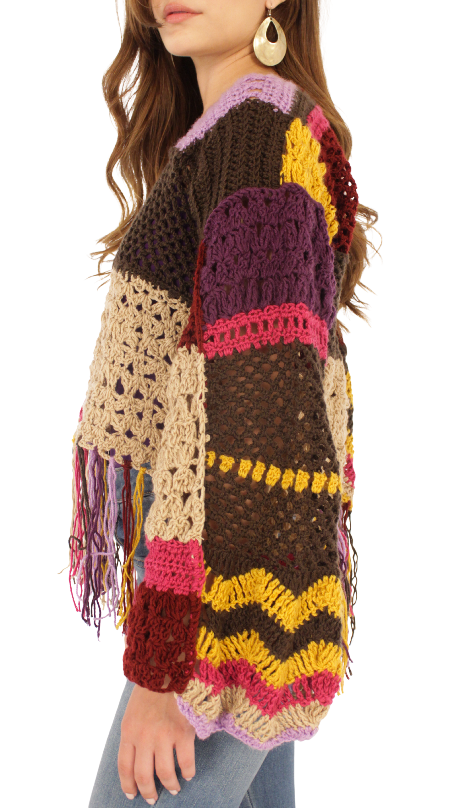 Funky Patchwork Pullover